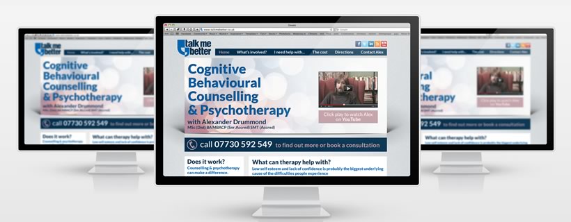 Talk Me Better Website Design