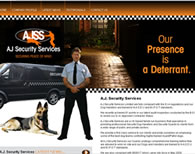 AJ Security Services Ltd. Screenshot
