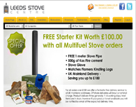 Leeds Stove Centre Screenshot