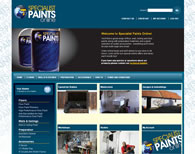 Specialist Paints Online Screenshot
