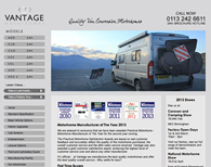 Vantage Motorhomes Screenshot