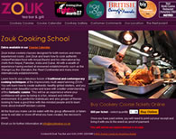Zouk Indian Cooking School Screenshot