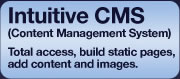 Intuitive CMS allows you to add your own products and web pages!