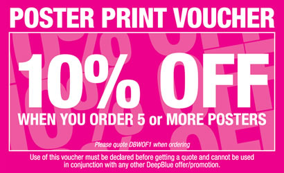 10% Off your poster!